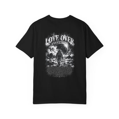 Santos Nation — White & Silver Love Over Everything 1717 T-Shirt