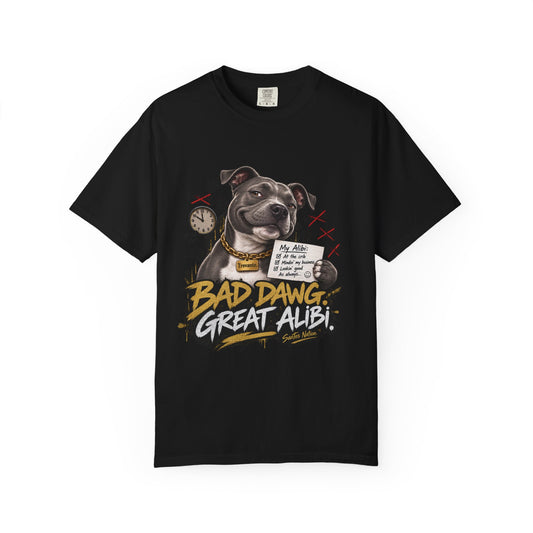 Trevante Unchained – Bad Dawg, Great Alibi T-Shirt