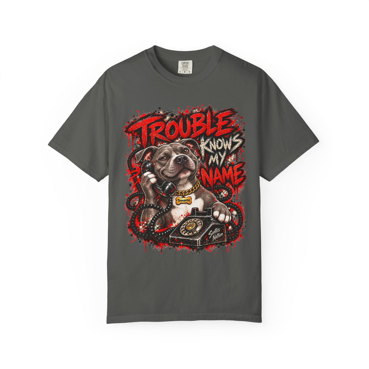 Trevante Unchained – Trouble Knows My Name T-Shirt