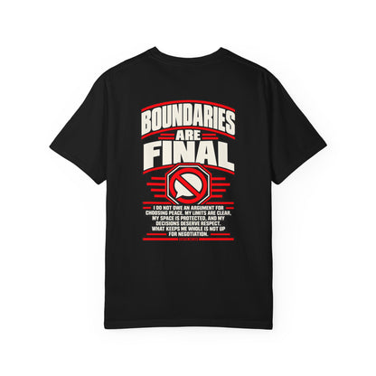 My Peace Is Not Up for Debate — Boundaries Are Final 1717 T-Shirt