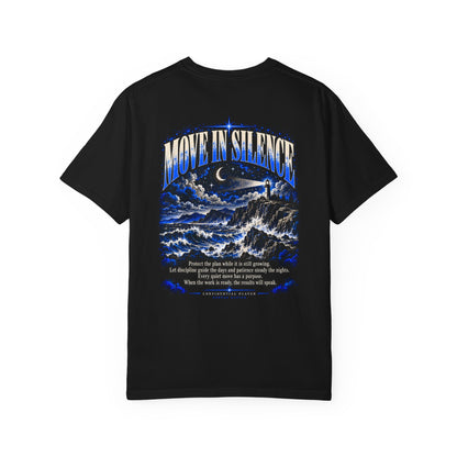 Confidential Player — Blue Move in Silence 1717 T-Shirt