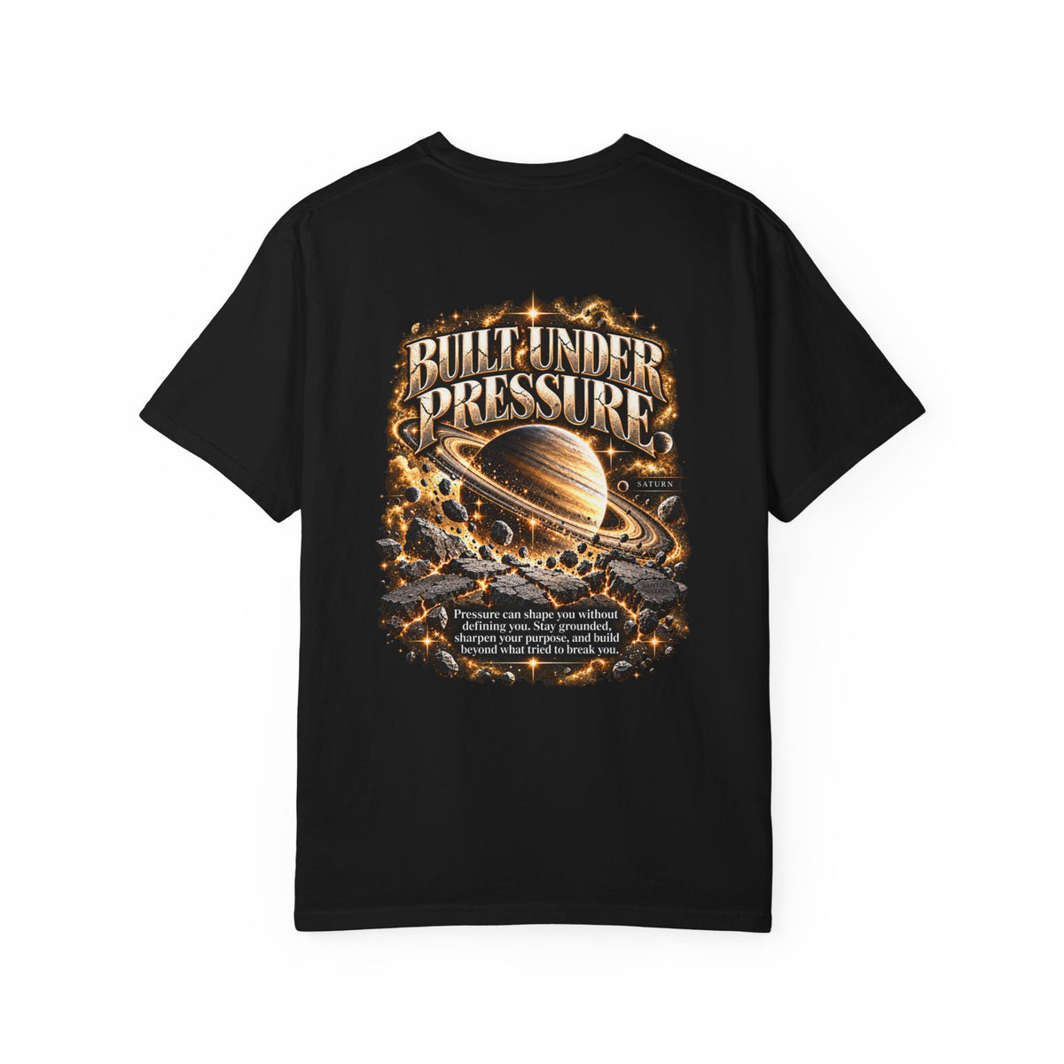 Saturn — Built Under Pressure 1717 T-Shirt
