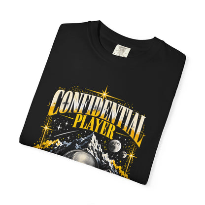 Confidential Player — Gold Move in Silence T-Shirt