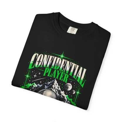Confidential Player — Green Move in Silence T-Shirt