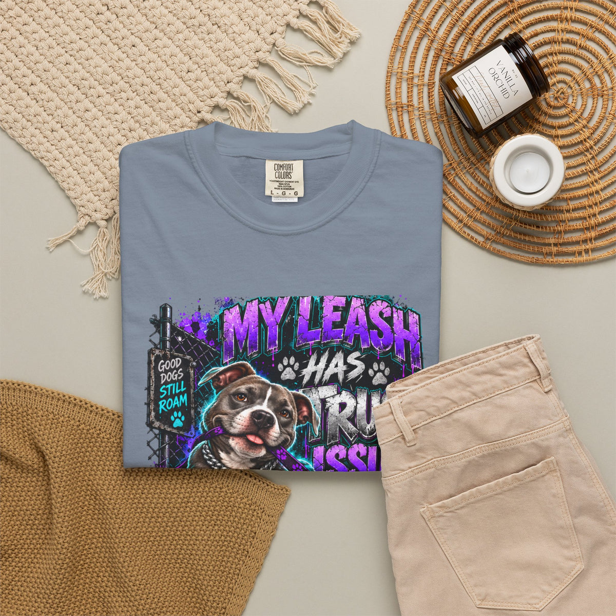 Trevante Unchained – My Leash Has Trust Issues T-Shirt