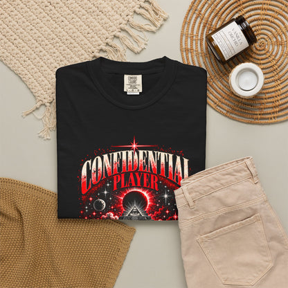 Confidential Player — Red Code of a Hustler 1717 T-Shirt