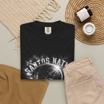 Santos Nation — Black & Charcoal Love Over Everything 1717 T-Shirt