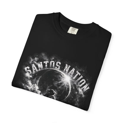 Santos Nation — Black & Charcoal Love Over Everything 1717 T-Shirt