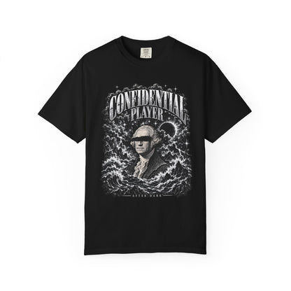Confidential Player — Black After Dark 1717 T-Shirt