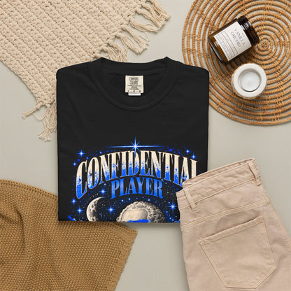 Confidential Player — Blue Move in Silence 1717 T-Shirt