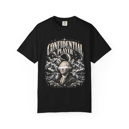 Confidential Player — White Silence Is Power 1717 T-Shirt