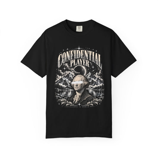 Confidential Player — White Silence Is Power 1717 T-Shirt