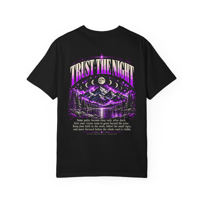 Confidential Player — Purple Trust the Night 1717 T-Shirt
